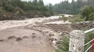 Mud from landslides blocked purification plants