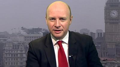 Shadow work and pensions secretary Liam Byrne