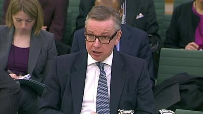 Education Secretary Michael Gove