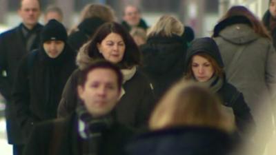 Shoppers in Berlin