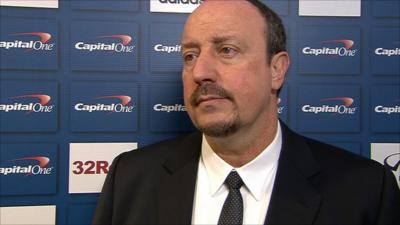 Chelsea interim manager Rafael Benitez