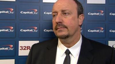 Chelsea interim manager Rafael Benitez