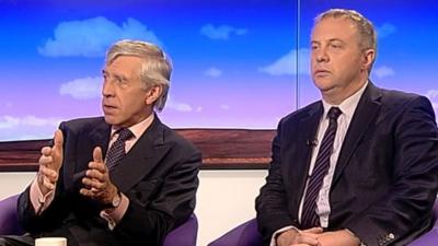 Jack Straw and John Mann