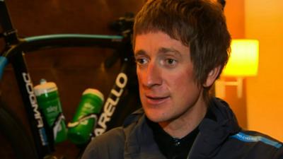 2012 Tour de France winner Sir Bradley Wiggins