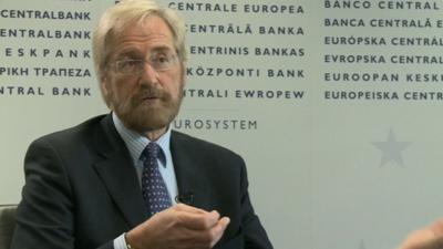 Peter Praet, on Executive Board of the European Central Bank