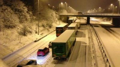 M6 motorway