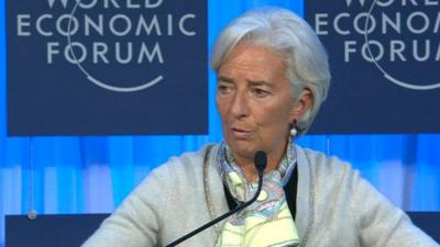 IMF director general Christine Lagarde