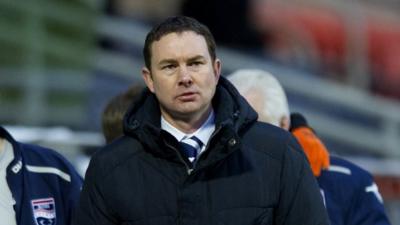 Ross County boss Derek Adams