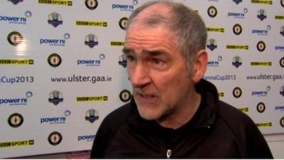 Tyrone manager Mickey Harte