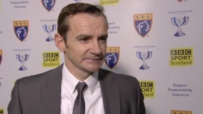 St Mirren boss Danny Lennon