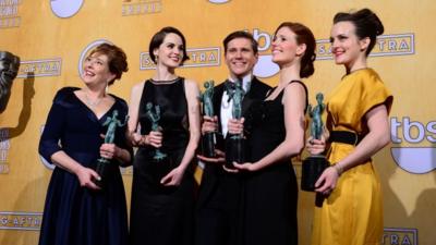 Downton Abbey cast at the 19th annual Screen Actors Guild Awards