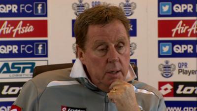 QPR boss Harry Redknapp