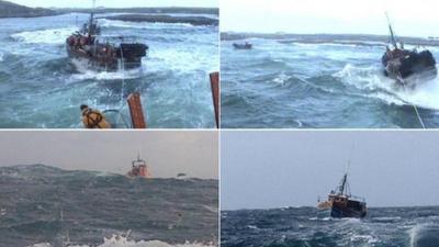 Images from the rescue