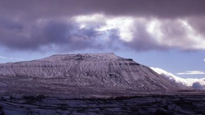 Ingleborough in winter