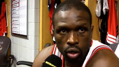 Britain's top basketball player, Luol Deng