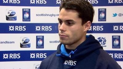 Scotland winger Sean Maitland