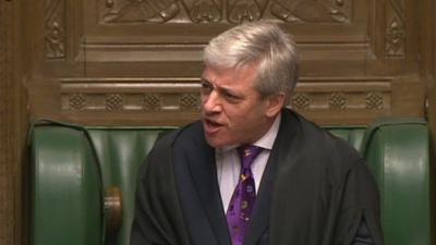 Speaker John Bercow