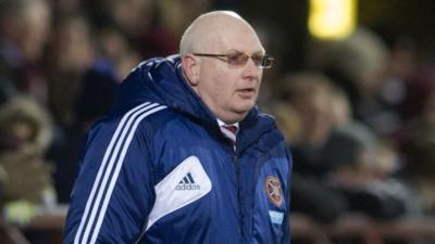Heart of Midlothian manager John McGlynn