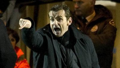 St Mirren manager Danny Lennon