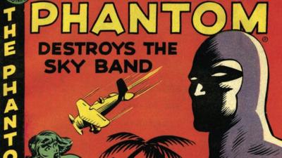 The Phantom comic book cover