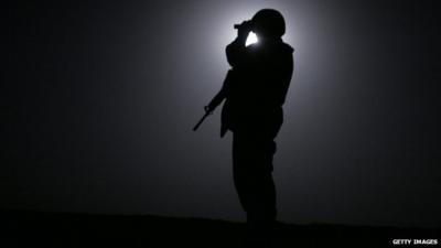 Soldier silhouette