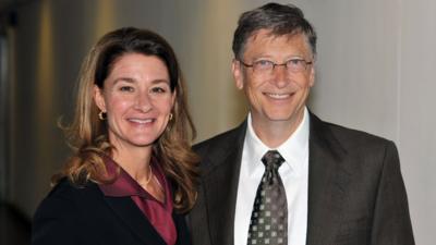 Melinda and Bill Gates