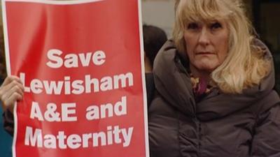 A Lewisham Hospital campaigner