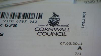 Cornwall Council paperwork