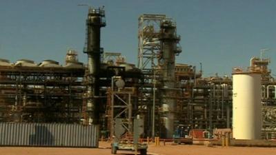 Gas plant in Algeria