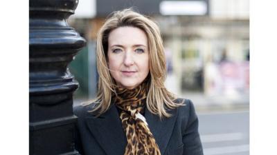 Reporter Victoria Derbyshire