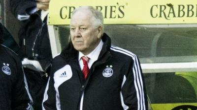 Aberdeen manager Craig Brown