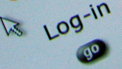 log-in page online