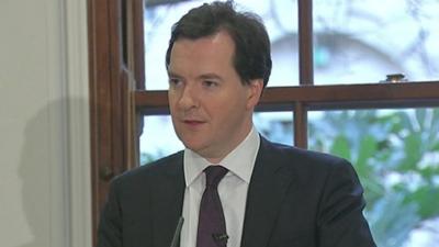 Chancellor George Osborne