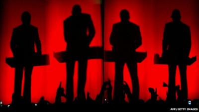 Kraftwerk gig in 2005