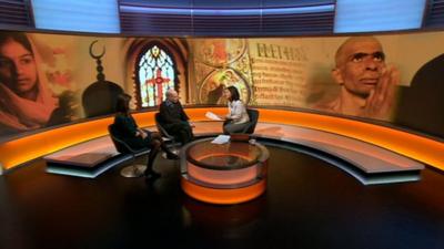 BBC World News debate on religion