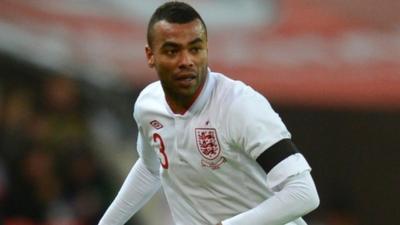 England and Chelsea left-back Ashley Cole