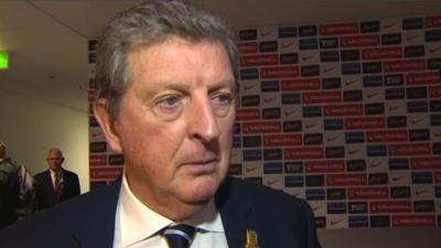 England manager Roy Hodgson