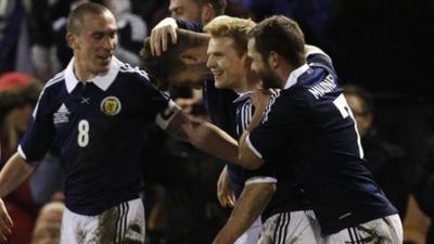 Scotland celebrate