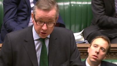 Education Secretary Michael Gove