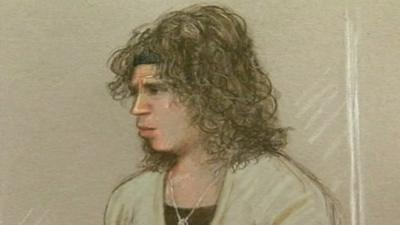 Nicola Edgington - court drawing