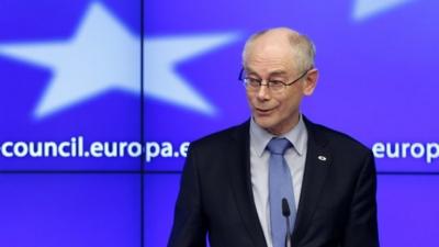 European Council President Herman Van Rompuy