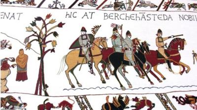 The final piece of the Bayeux tapestry