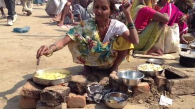 Pilgrim cooking