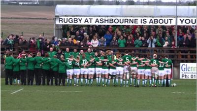 Women's Irish rugby team