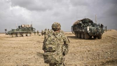 U.S. Army soldiers with Charlie Company, 36th Infantry Regiment