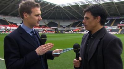 Dan Walker and Chris Coleman