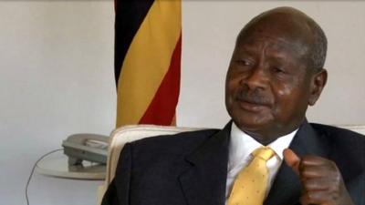 Uganda's President Yoweri Museveni