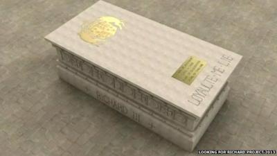 design for Richard III's tomb