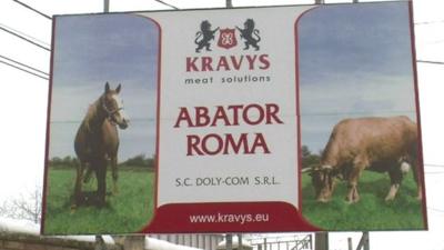 Kravys abattoir, Botosani, Romania