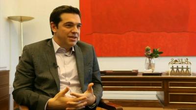 Syriza leader Alexis Tsipras